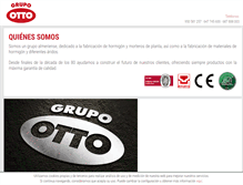 Tablet Screenshot of grupo-otto.com